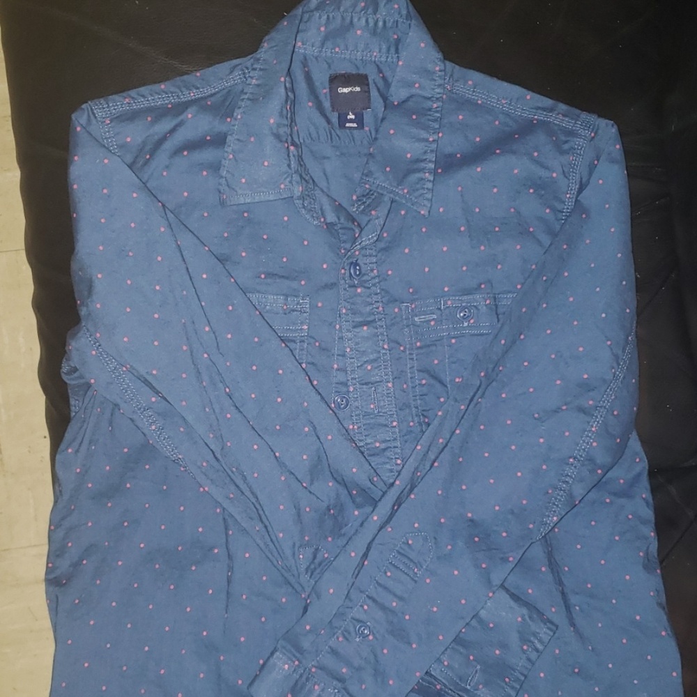 Boys button up